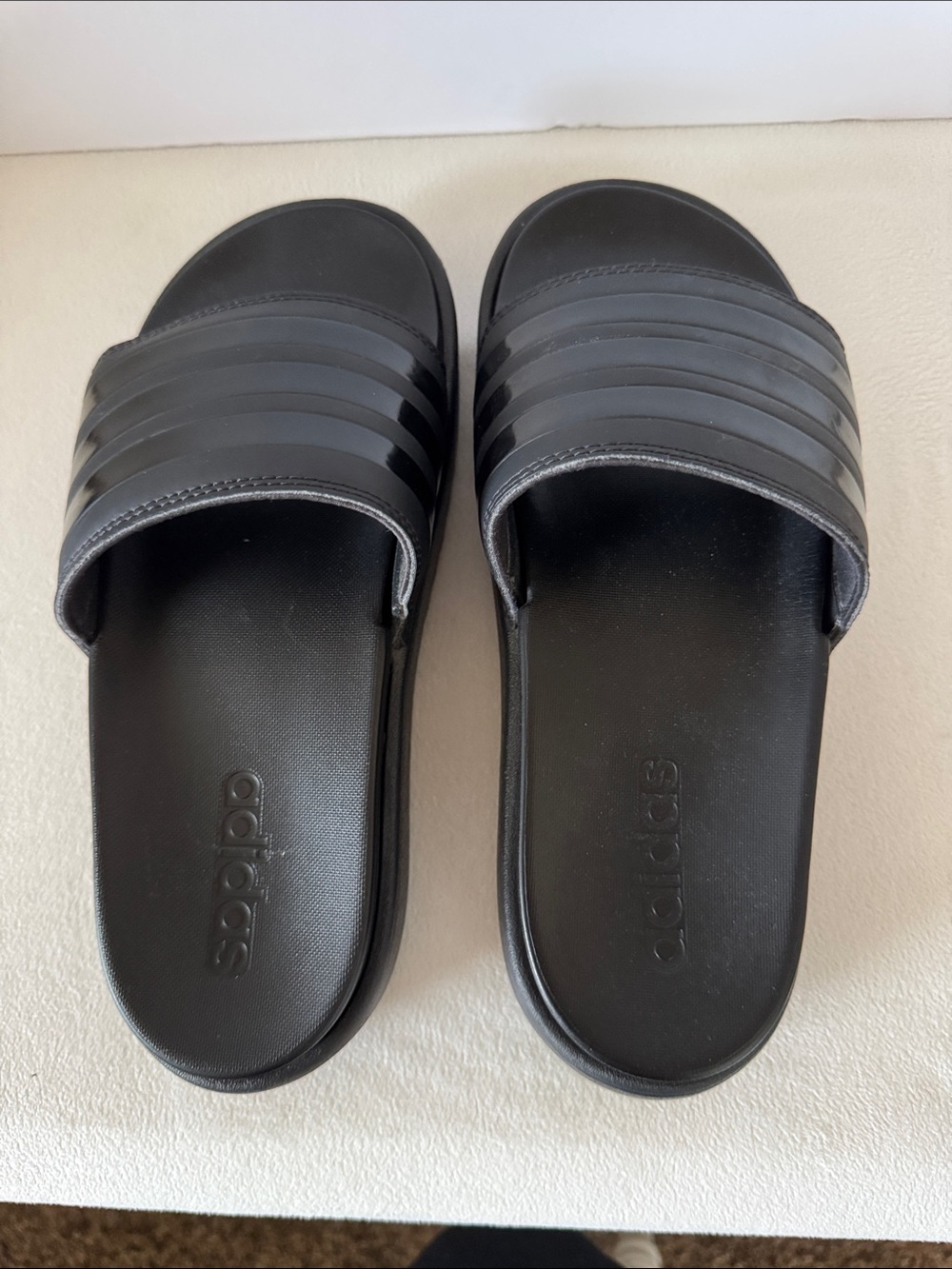 Adidas platform slides - Picture 3 of 7